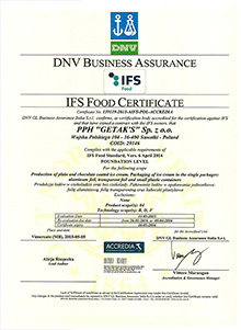 IFS Certificate